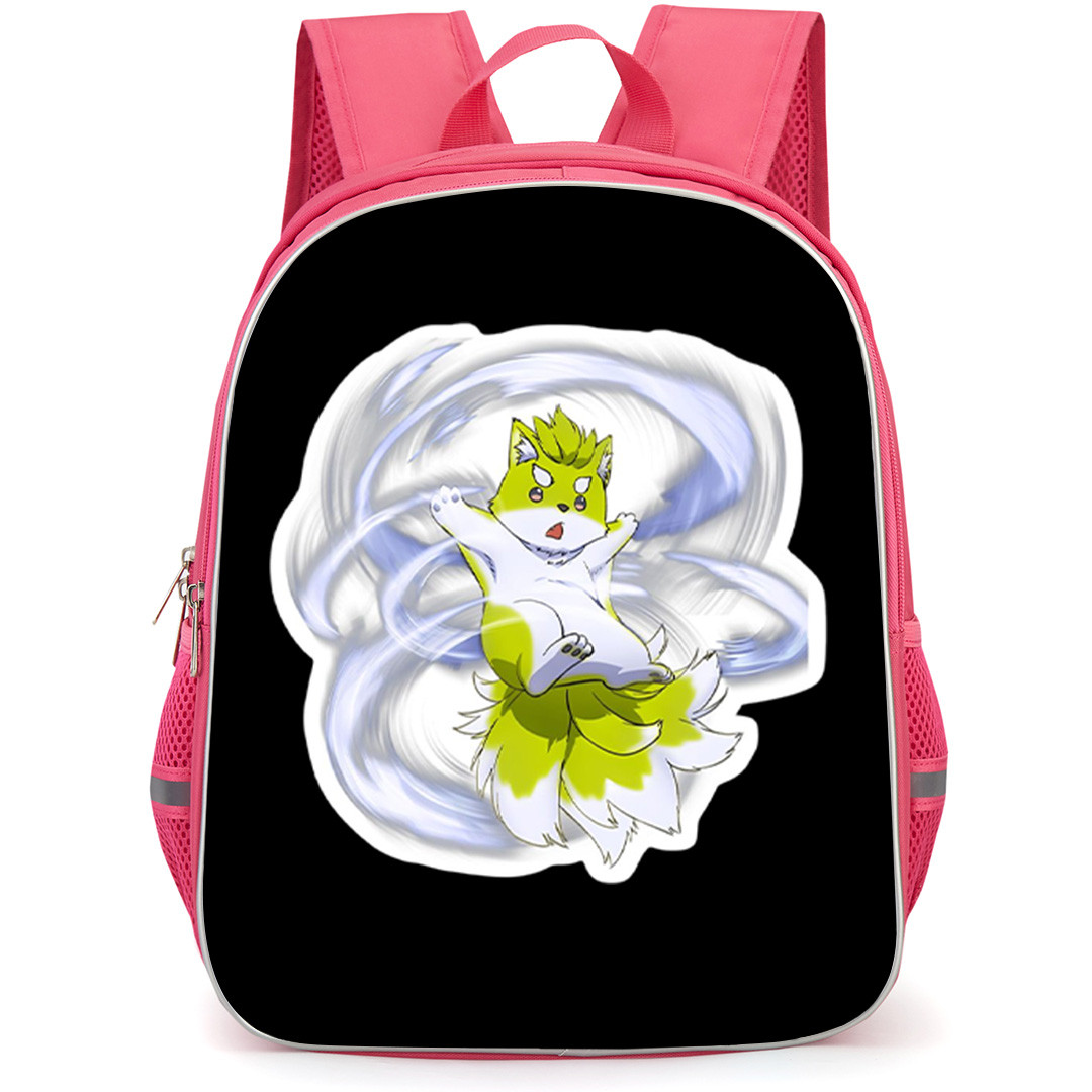 Skeleton Knight In Another World Ponta Backpack School Bag StudentPack - Ponta Magical Fox Companion Anime Sticker