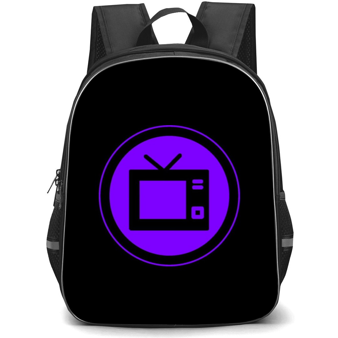 Skibidi Toilet TV Team Backpack StudentPack - TV Team Logo Sticker