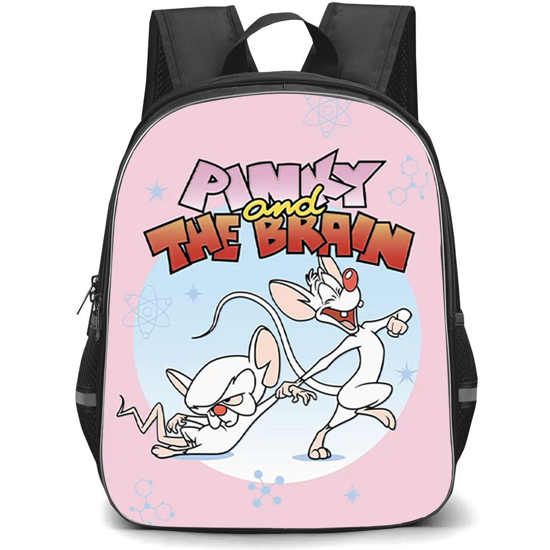 SkinnyDip Cartoon Network Backpack School Bag StudentPack - Cartoon Network x SkinnyDip Pinky And The Brain Retro Cartoon Poster