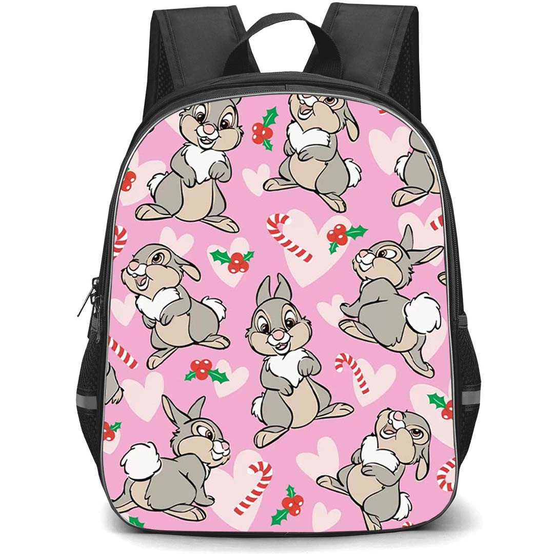 SkinnyDip Disney Backpack School Bag StudentPack - Disney x Skinnydip Thumper Bunny Pink Christmas Cute Kawaii Poster
