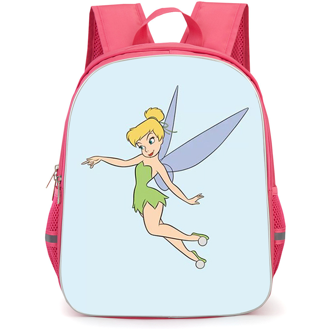 SkinnyDip Disney Backpack School Bag StudentPack - Disney x Skinnydip Tinker Bell Fairy Blue Minimal Cute Poster