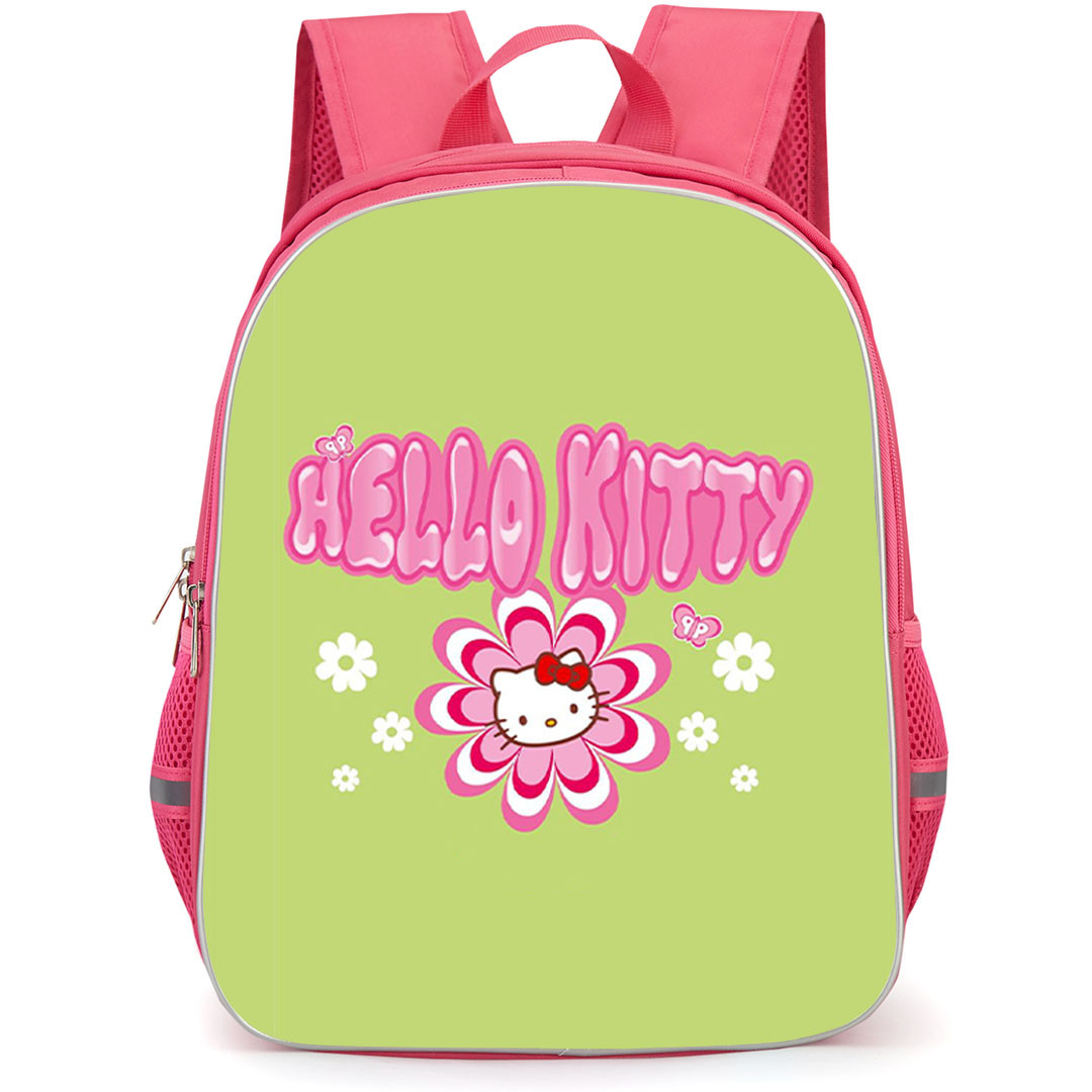 SkinnyDip Hello Kitty Backpack School Bag StudentPack - Hello Kitty x Skinnydip Cute Floral Swirl Poster