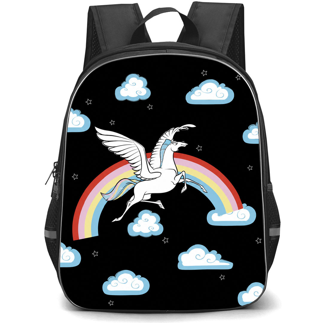 SkinnyDip Hercules Backpack School Bag StudentPack - Hercules x Skinnydip Pegasus Rainbow Cloud Poster