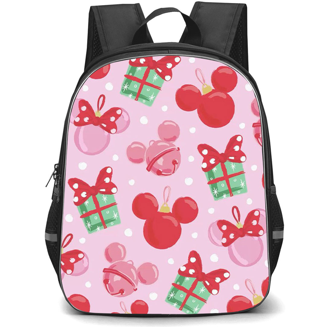 SkinnyDip Mickey Backpack School Bag StudentPack - Mickey x Skinnydip Mickey Minnie Christmas Gift Ornament Pink Poster