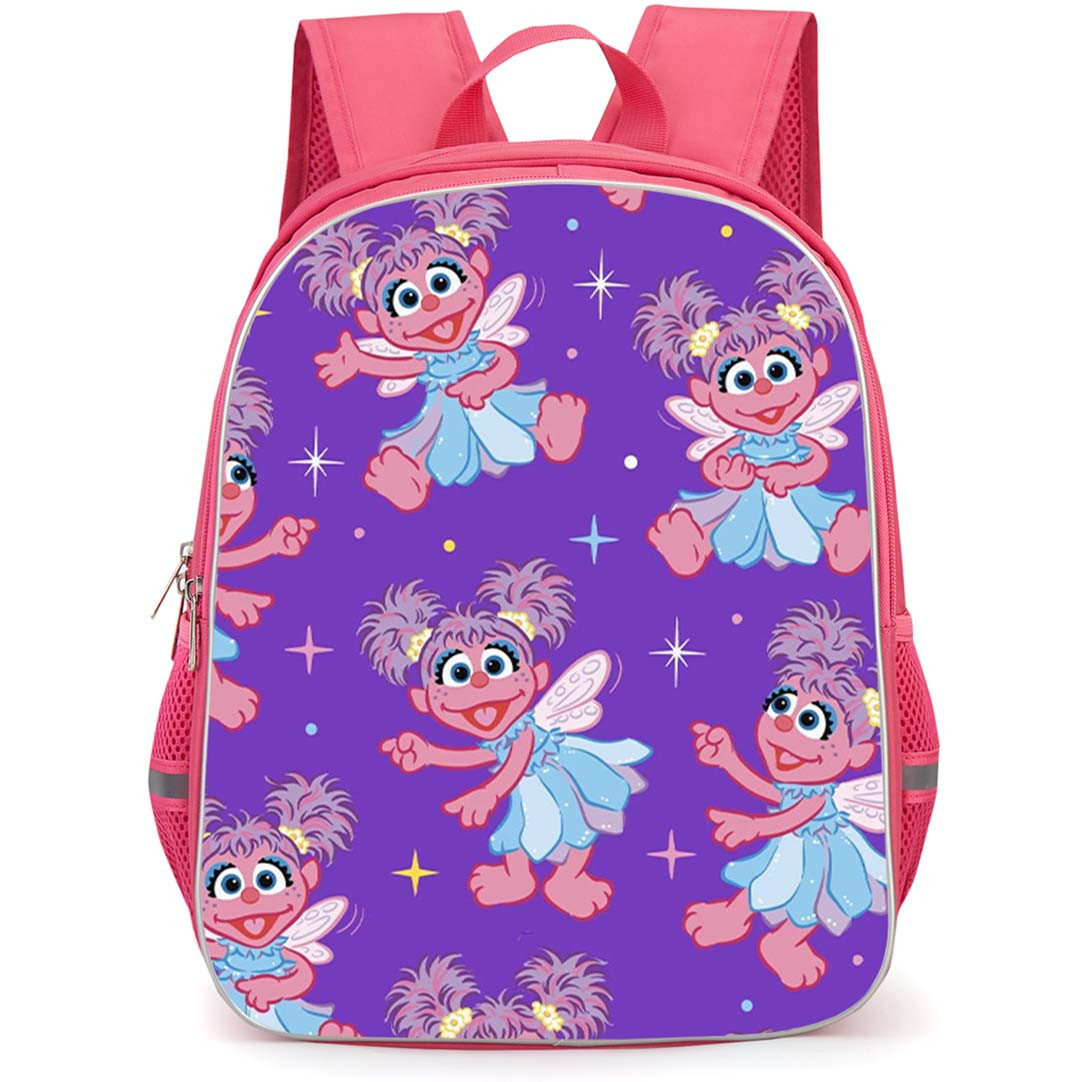 SkinnyDip Sesame Street Backpack School Bag StudentPack - Sesame Street x Skinnydip Abby Cadabby Fairy Purple Cute Cartoon Poster