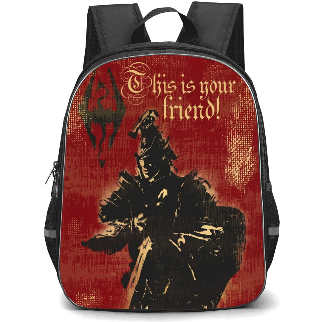 The Elder Scrolls V Skyrim Backpack School Bag StudentPack - The Elder Scrolls V Skyrim Join The Legion Poster
