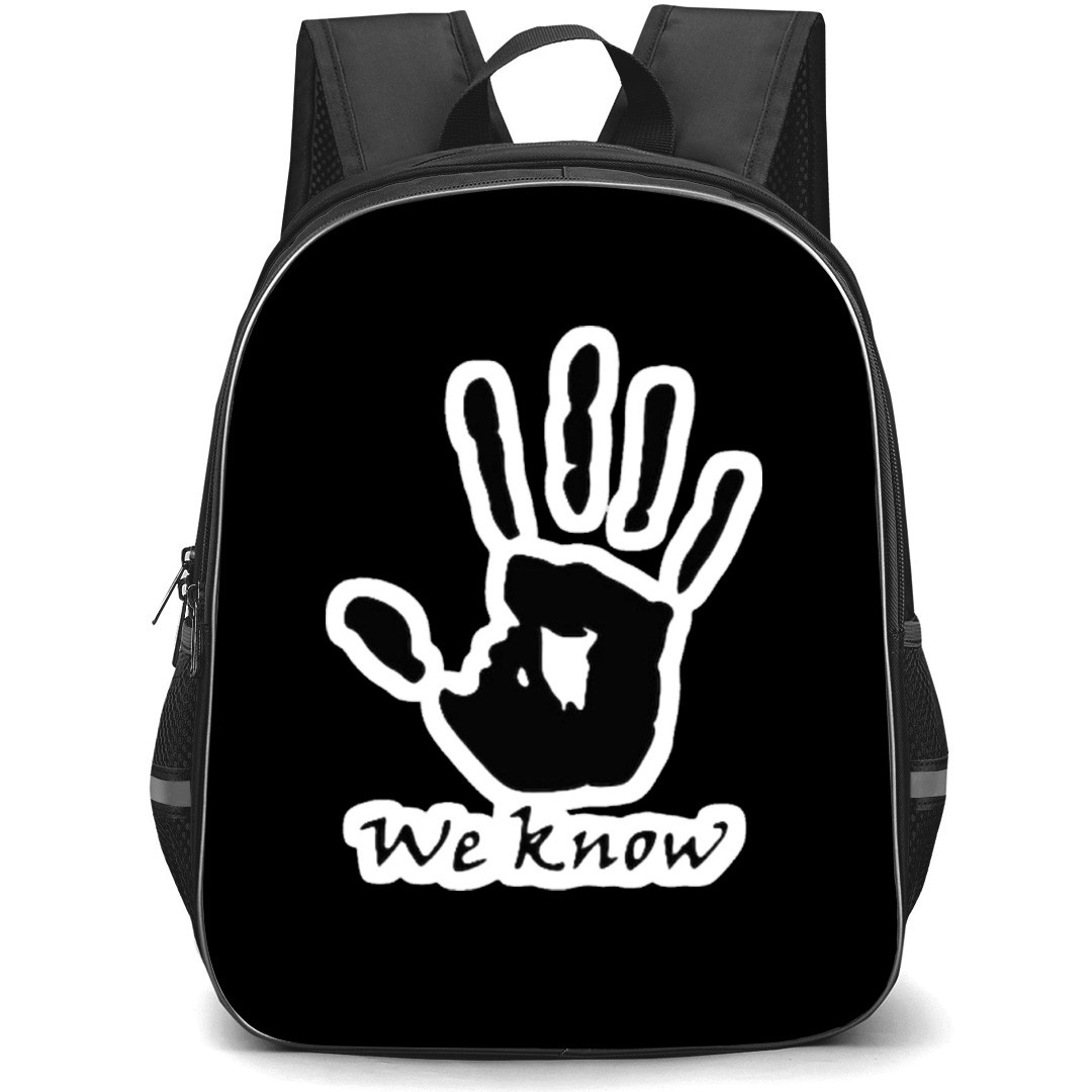 The Elder Scrolls V Skyrim Backpack School Bag StudentPack - The Elder Scrolls V Skyrim We Know Sticker
