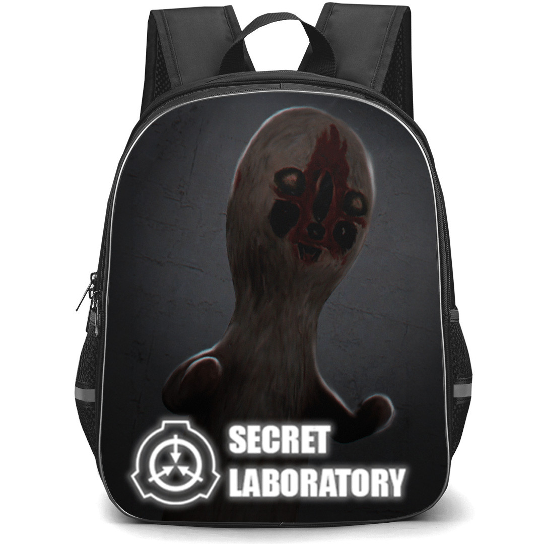SCP Secret Laboratory Koitern Backpack School Bag StudentPack - SCP-173 Koitern Bloody Face Portrait Poster