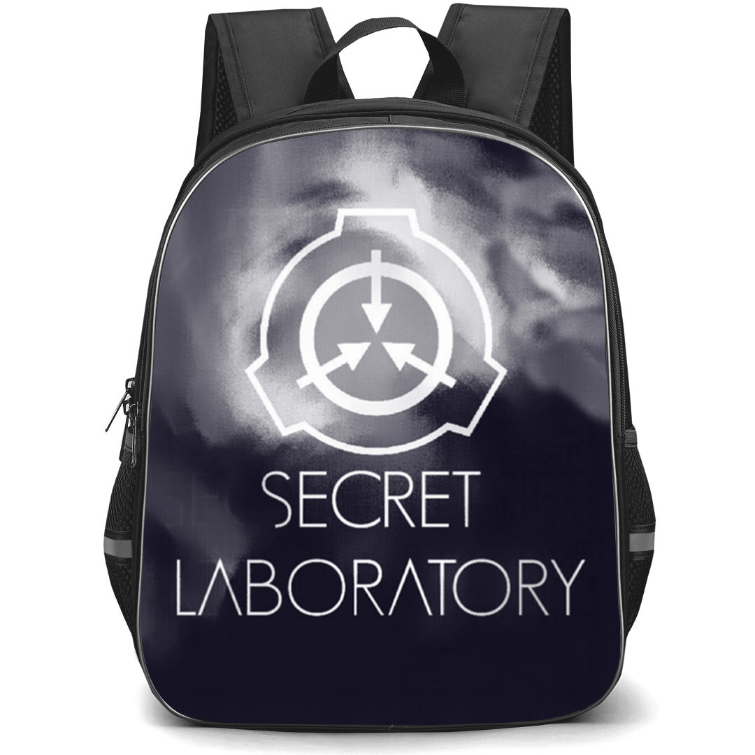 SCP Secret Laboratory Backpack School Bag StudentPack - SCP Secret Laboratory Shadow Lab Cover Art