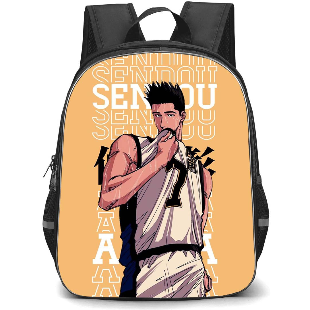 Slam Dunk Sendou Akira Backpack StudentPack - Slam Dunk Sendou Akira Volleyball Player Standing Poster