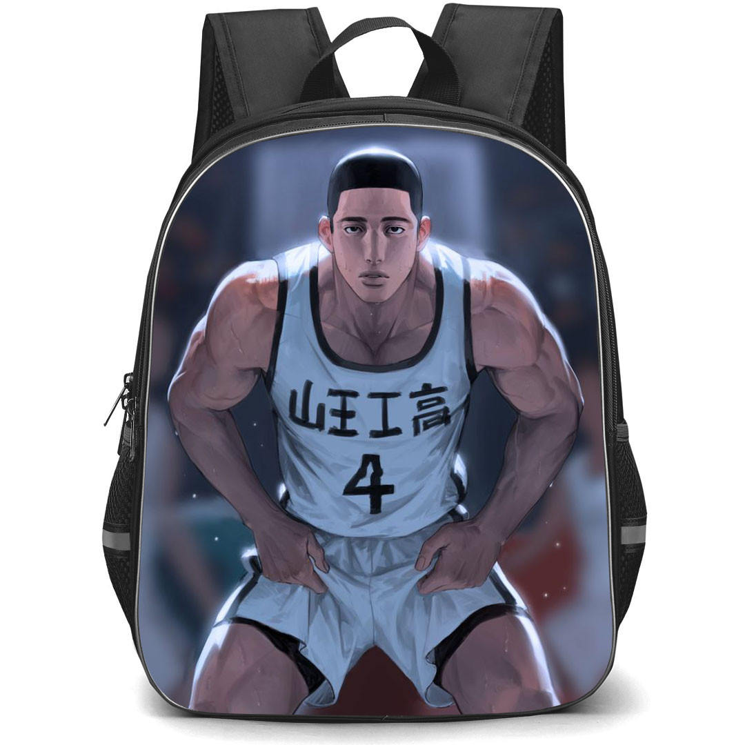 Slam Dunk Kazunari Fukatsu Backpack StudentPack - Slam Dunk Kazunari Fukatsu 04 Standing Cartoon Art Poster