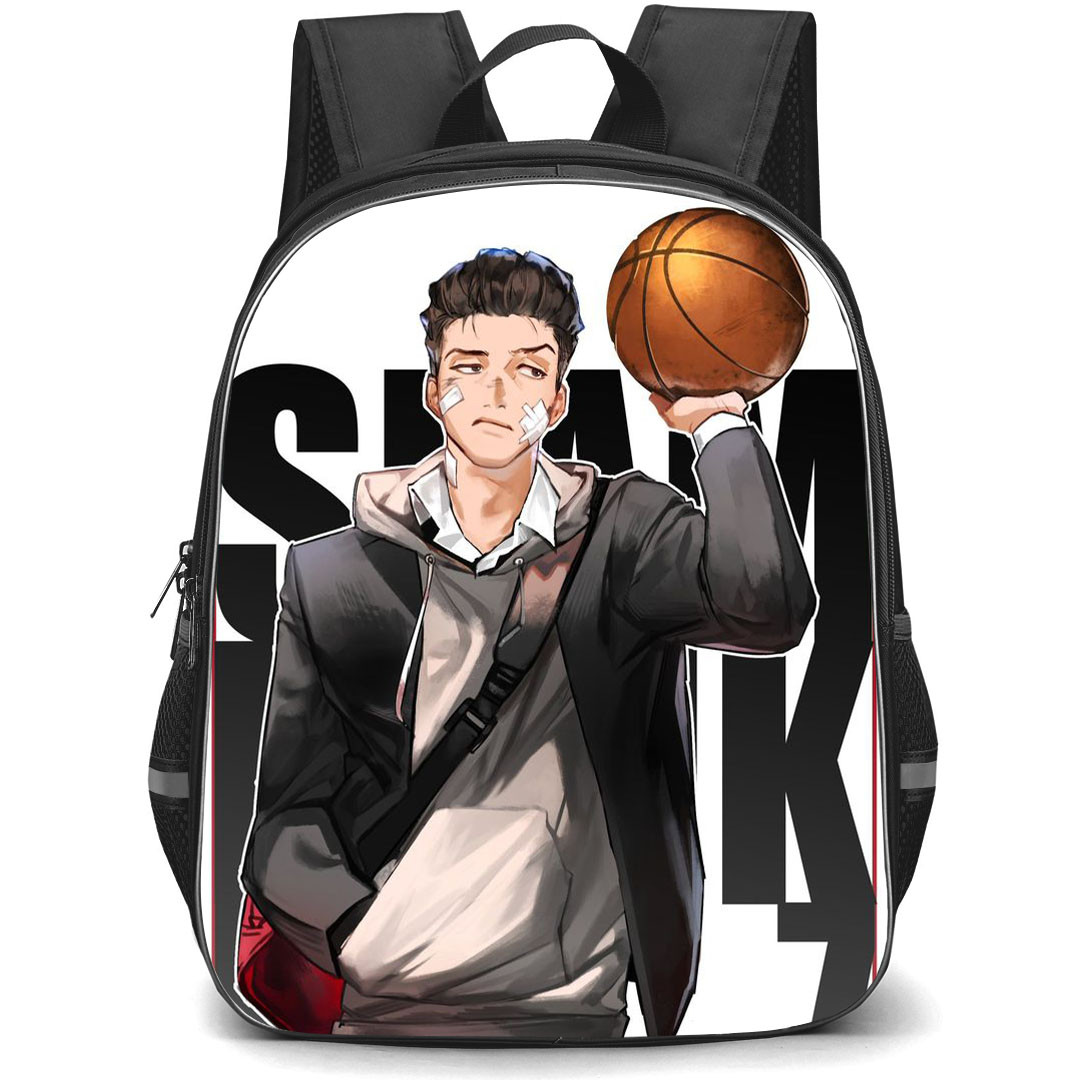 Slam Dunk Miyagi Ryota Backpack StudentPack - Slam Dunk Miyagi Ryota Injured Carrying Ball Poster