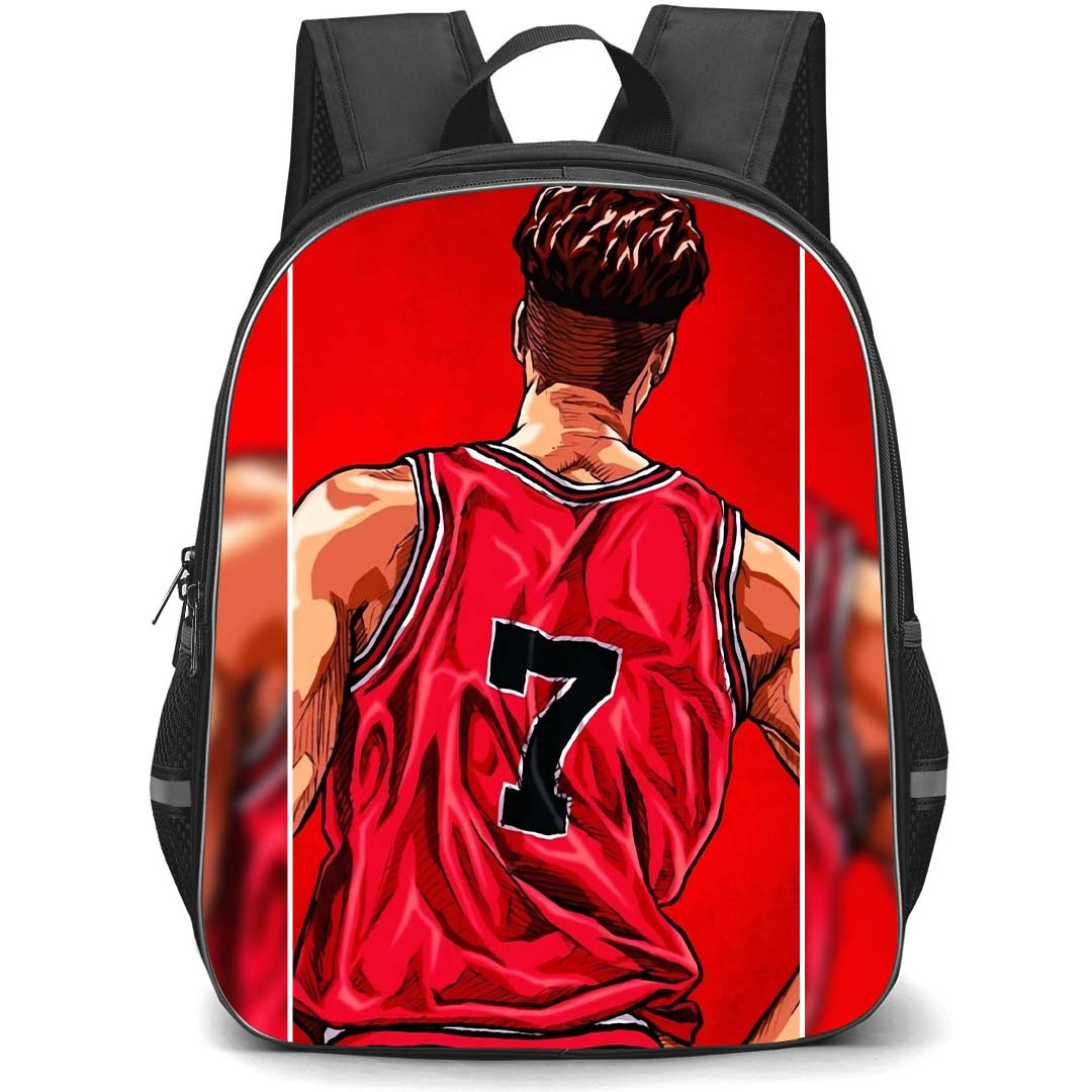 Slam Dunk Miyagi Ryota Backpack StudentPack - Slam Dunk Miyagi Ryota Shohoku 7 Standing Back Poster