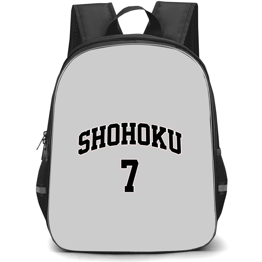 Slam Dunk Miyagi Ryota Backpack StudentPack - Slam Dunk Miyagi Ryota Shohoku 07 Sticker On Gray Background