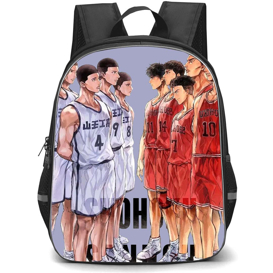 Slam Dunk Backpack StudentPack - Slam Dunk Sannoh Vs Shohoku Game Poster