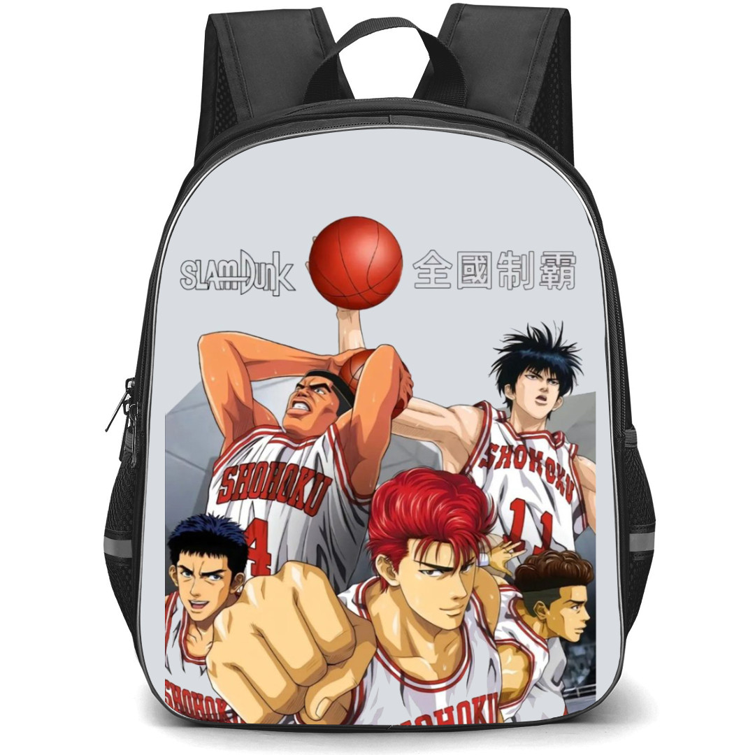 Slam Dunk Backpack StudentPack - Slam Dunk Shohoku Character Wears White Jersey Poster