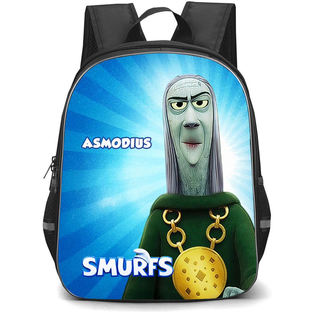 The Smurfs Asmodius Backpack School Bag StudentPack - Smurfs Movie 2025 Asmodius Poster