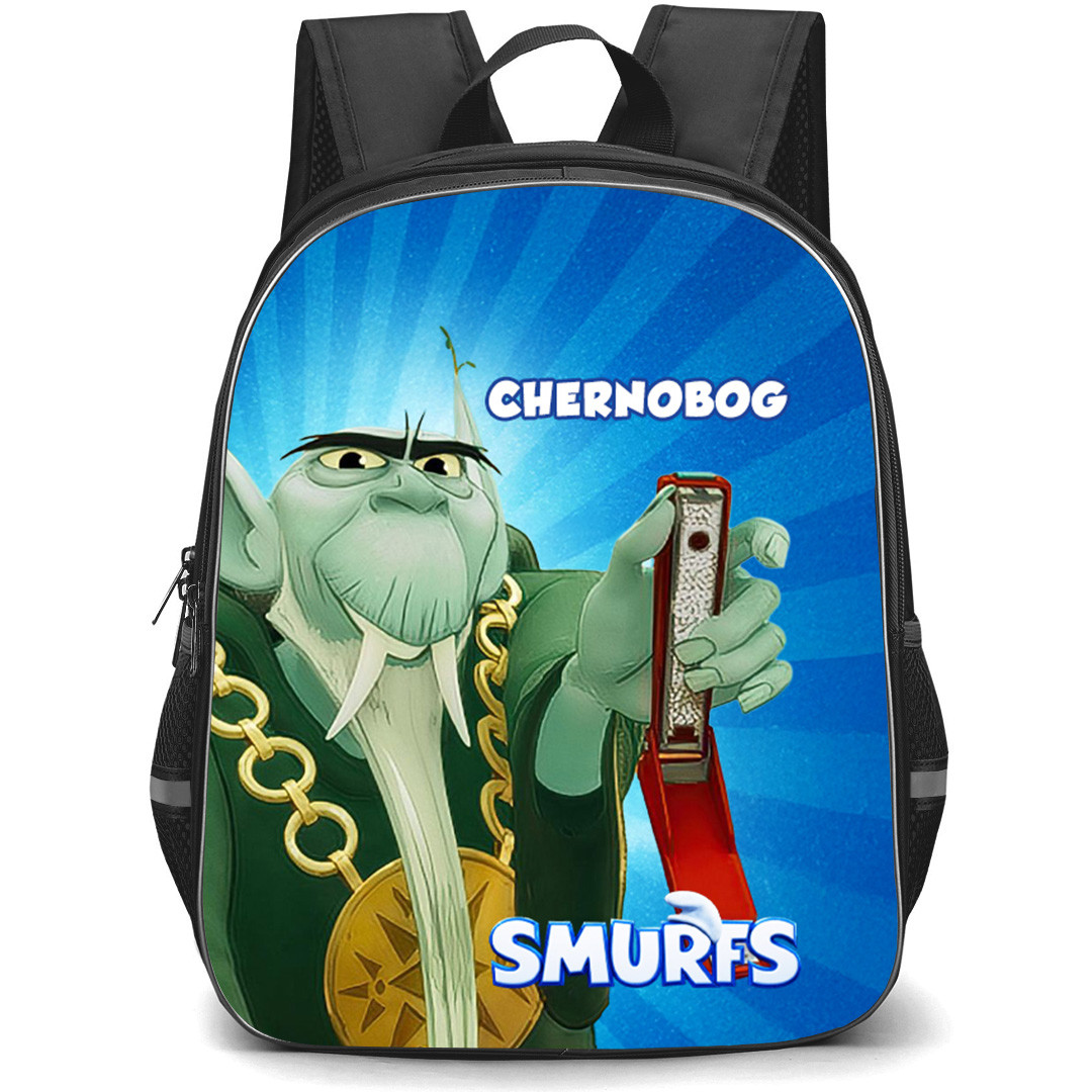 The Smurfs Chernobog Backpack School Bag StudentPack - Smurfs Movie 2025 Chernobog Poster