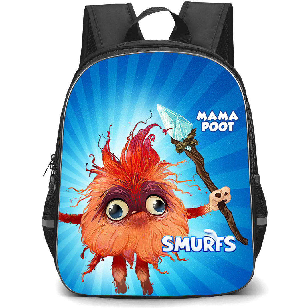 The Smurfs Mama Poot Backpack School Bag StudentPack - Smurfs Movie 2025 Mama Poot Poster