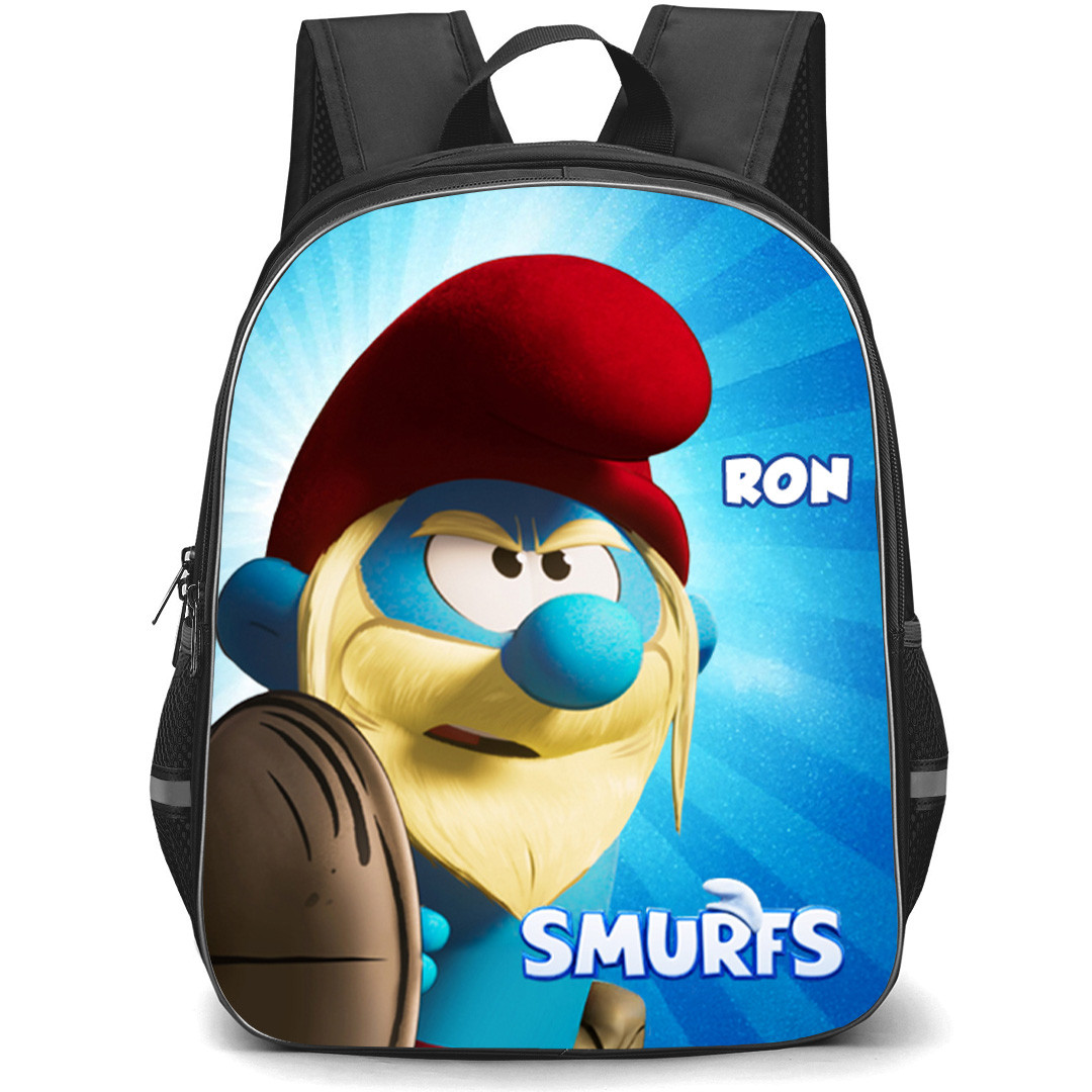 The Smurfs Ron Backpack School Bag StudentPack - Smurfs Movie 2025 Ron Poster