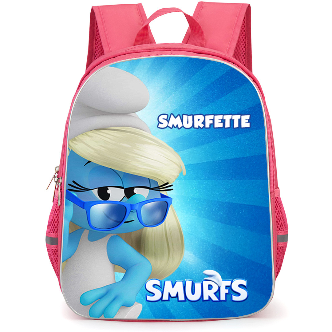 The Smurfs Smurfette Backpack School Bag StudentPack - Smurfs Movie 2025 Smurfette Poster