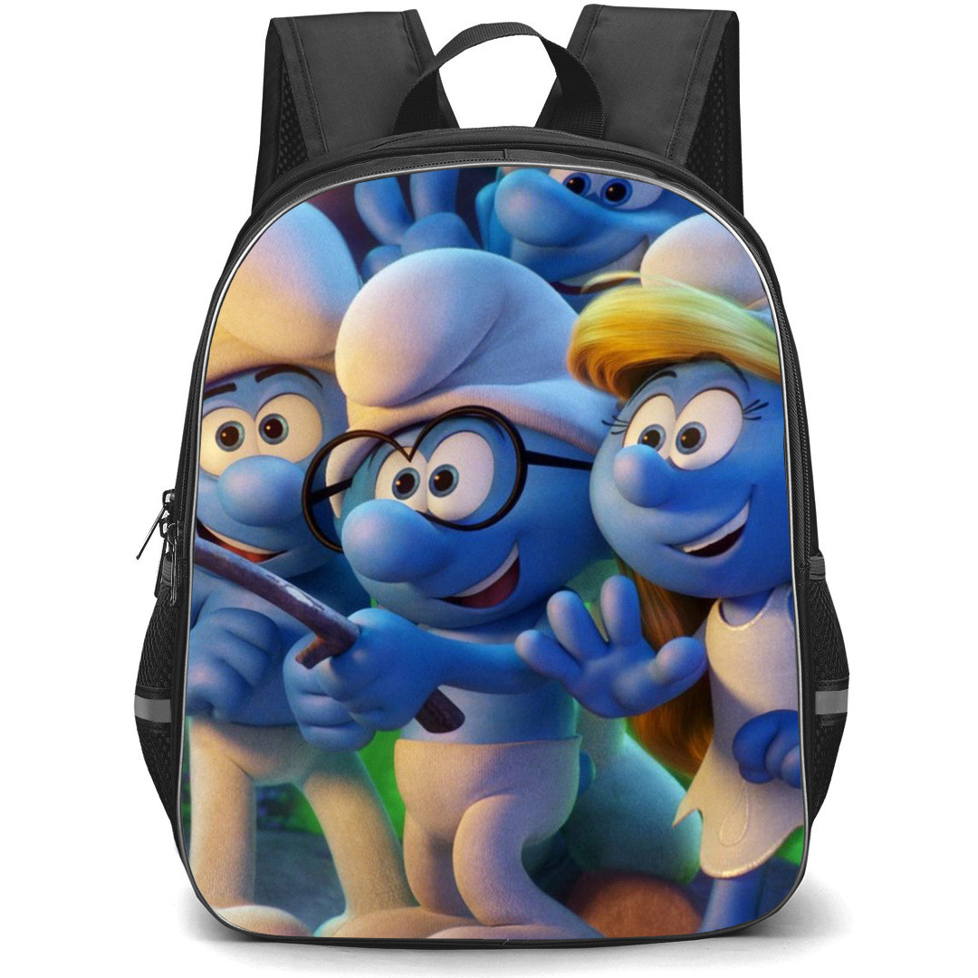 The Smurfs Backpack StudentPack - Smurfs Holding a Stick