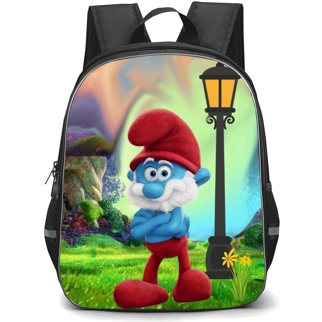 The Smurfs Papa Smurf Backpack StudentPack - Papa Streelight Illustration