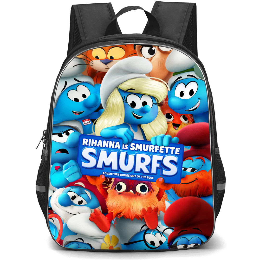 The Smurfs Backpack StudentPack - SMURFS Pitufos Collage Poster