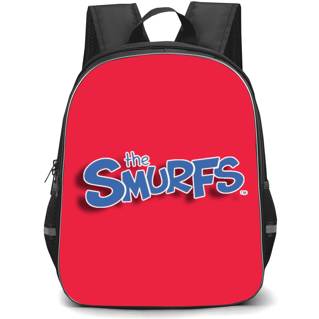 The Smurfs Backpack StudentPack - The Smurfs Title Sticker Art