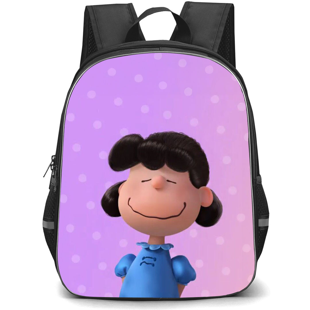 Snoopy Lucy School Backpack StudentPack - Lucy Smiling Portrait