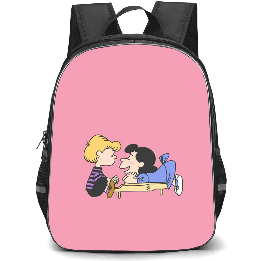Snoopy School Backpack StudentPack - Lucy And Sally Singing