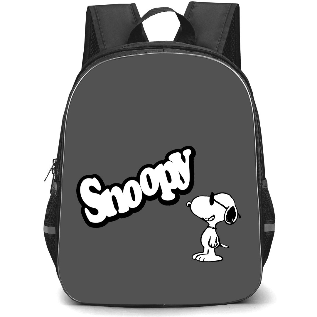 Snoopy School Backpack StudentPack - Smiling Glasses Side Portrait