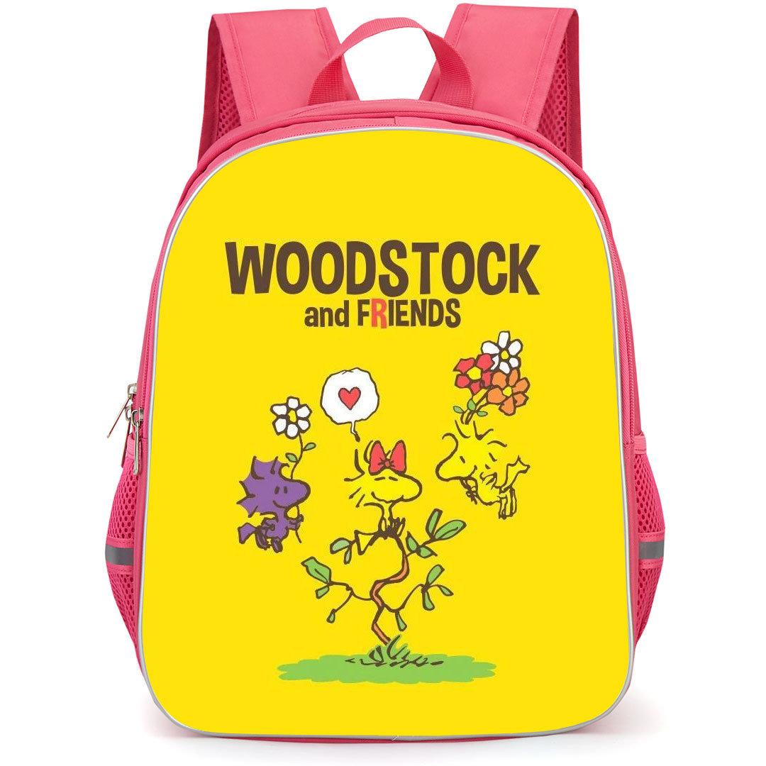 Snoopy Woodstock School Backpack StudentPack - Woodstock Friends Tree