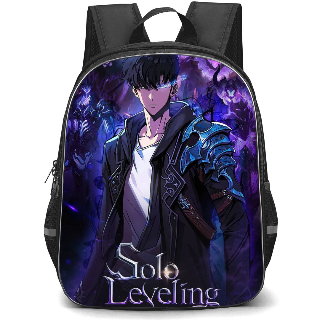 Solo Leveling Sung Jinwoo Backpack StudentPack - Sung Jinwoo With His Shadows Arise