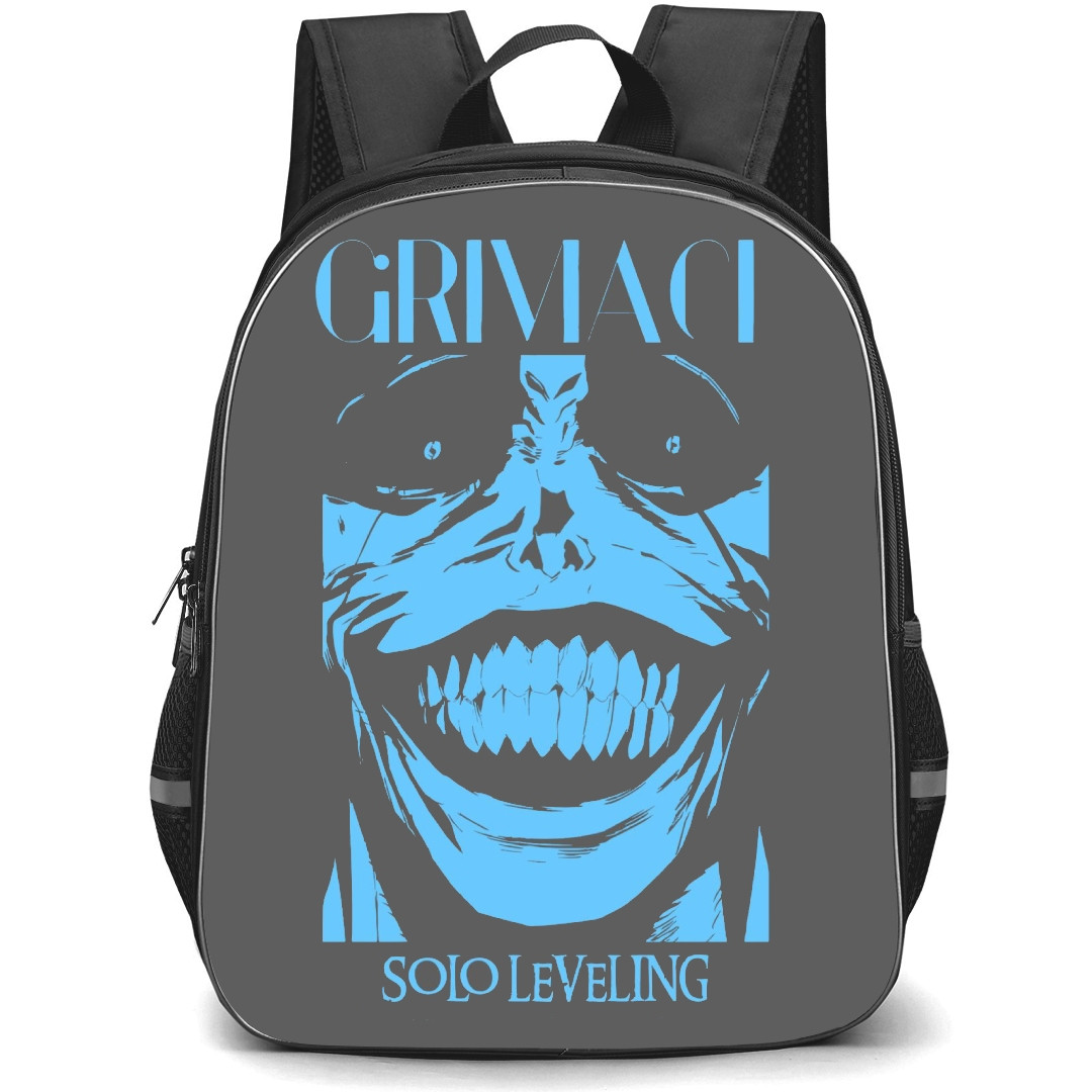 Solo Leveling Backpack StudentPack - Statue Of God Grimaci
