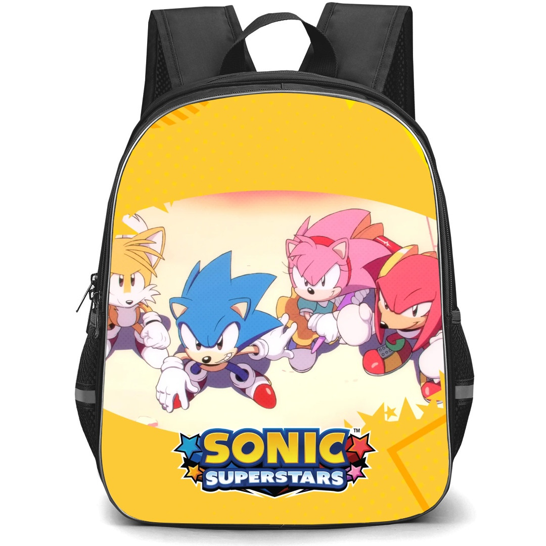 Sonic The Hedgehog School Backpack StudentPack - Characters Sonic Superstars