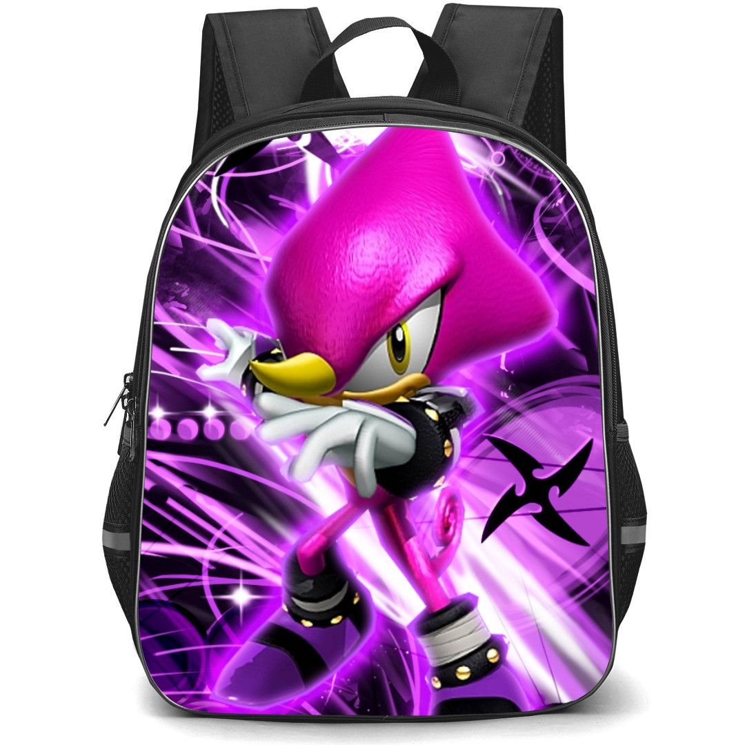 Sonic The Hedgehog Espio The Chameleon School Backpack StudentPack - Espio The Chameleon Character Art