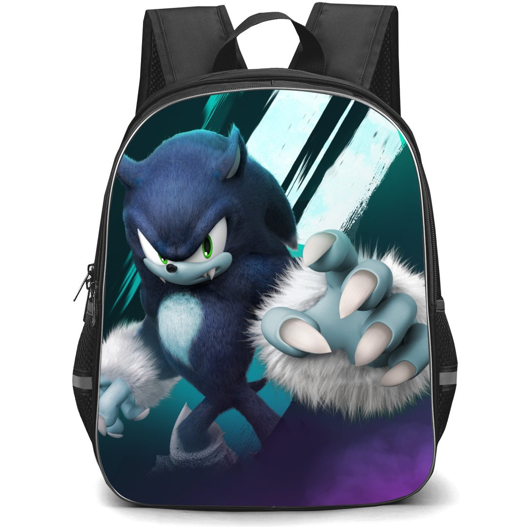 Sonic The Hedgehog Sonic The Werehog School Backpack StudentPack - Sonic The Werehog Sonic Forces