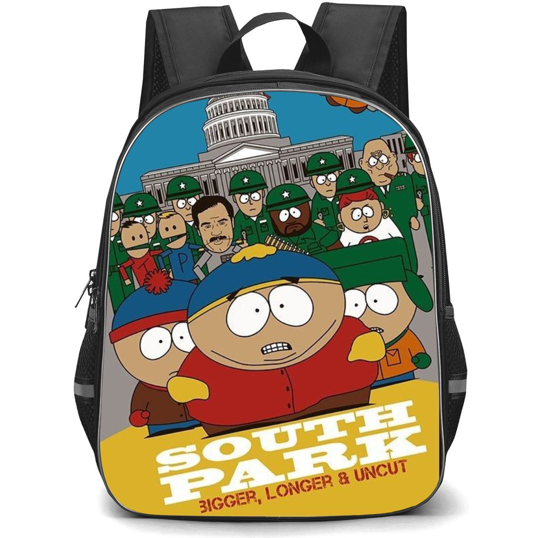 South Park School Backpack StudentPack - South Park Bigger Longer Uncut