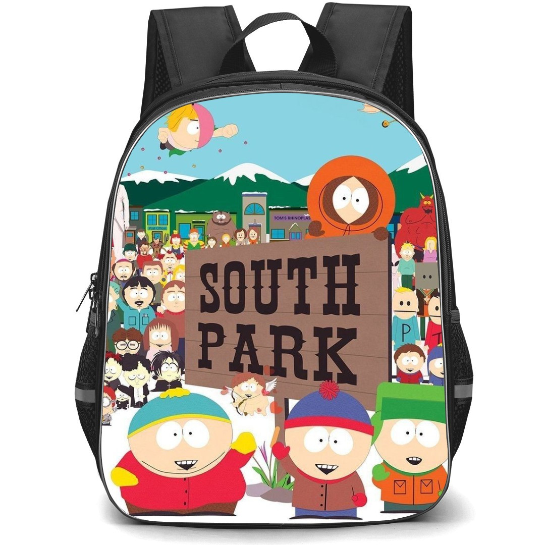 South Park School Backpack StudentPack - Characters Snow Background