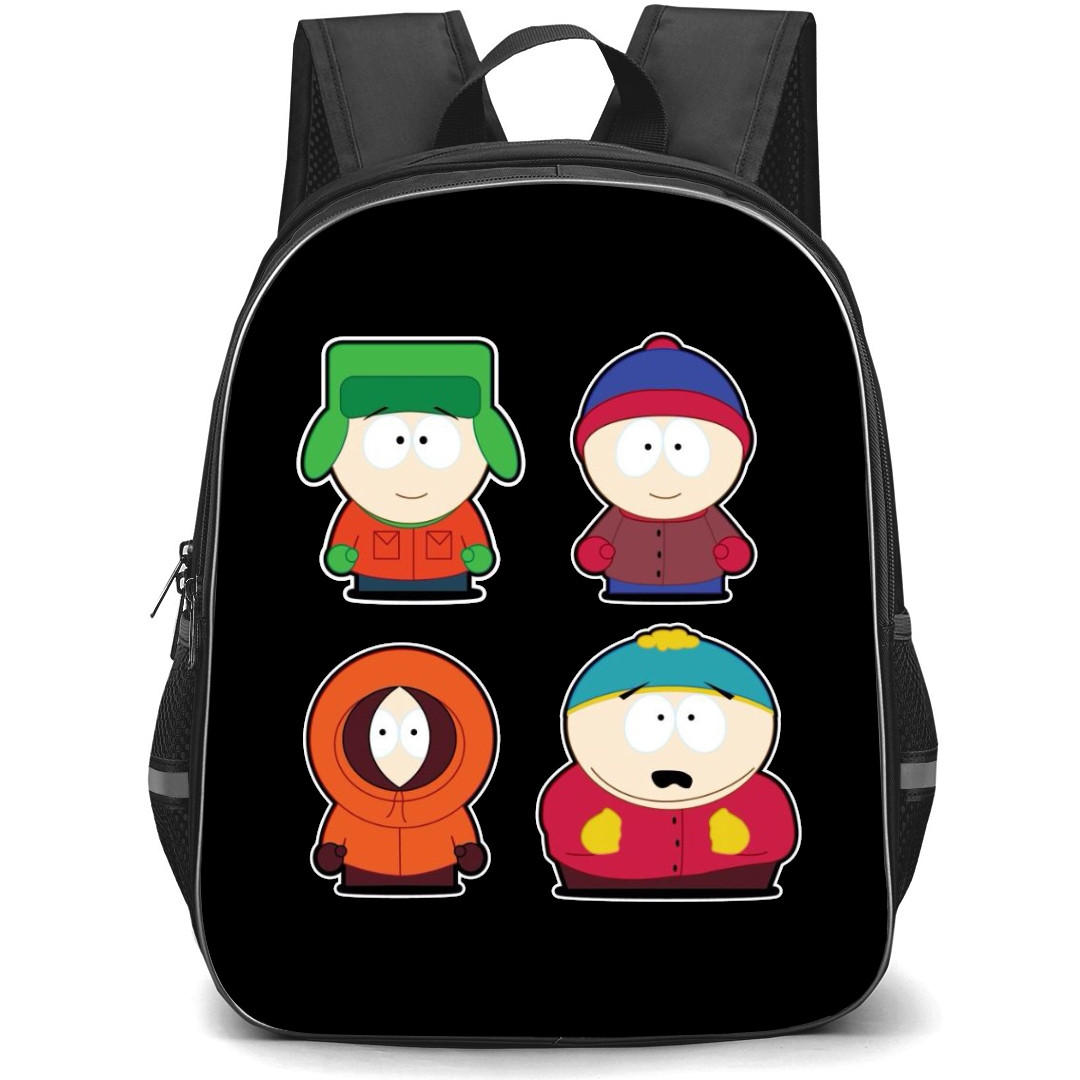South Park School Backpack StudentPack - Characters Sticker Art