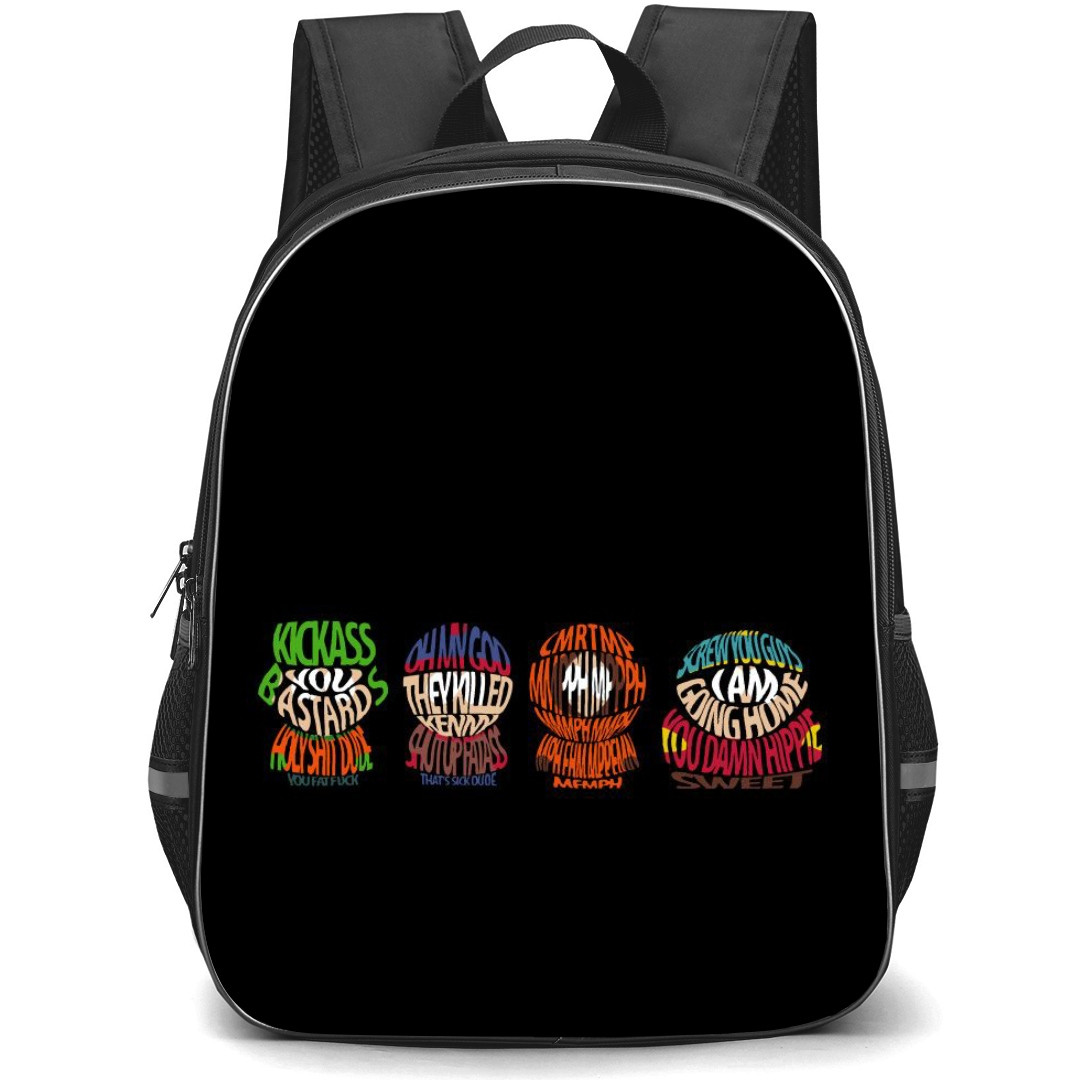 South Park School Backpack StudentPack - Characters Word Art