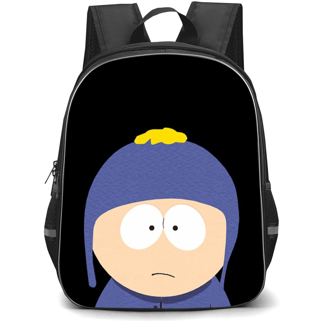 South Park Craig Tucker School Backpack StudentPack - Craig Tucker Portrait Black Background