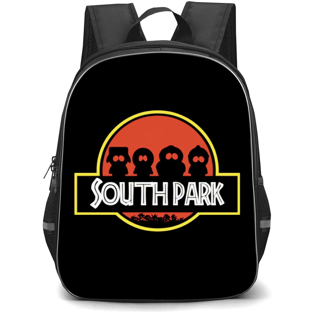 South Park School Backpack StudentPack - South Park Jurassic Park Style Logo