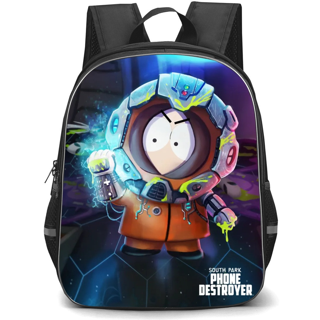 South Park Kenny McCormick School Backpack StudentPack - Kenny McCormick Phone Destroyer