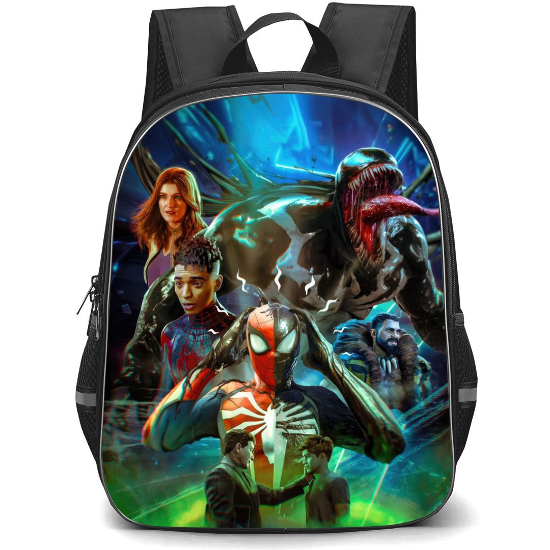 Spider man 2 Backpack StudentPack - Character Fighting Poster