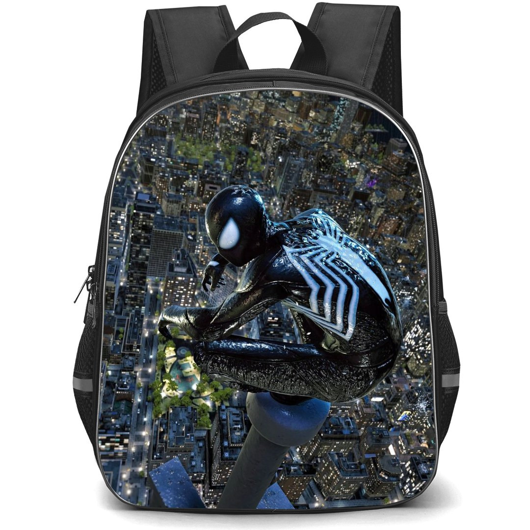 Spider man 2 Peter Backpack StudentPack - Peter Black Suit In Night