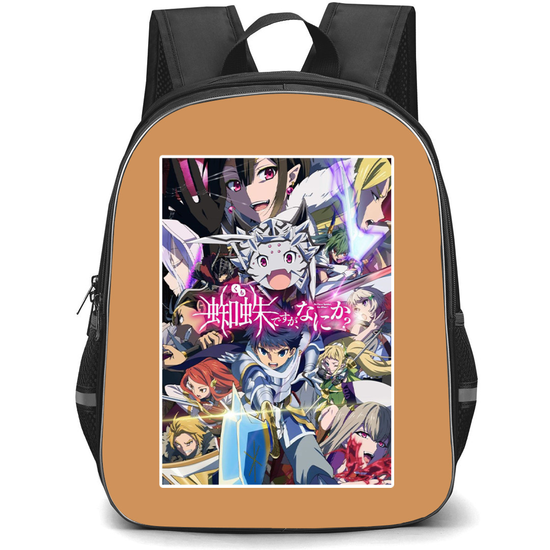 So I Am A Spider So What Backpack StudentPack - So I Am A Spider So What Anime Art Poster Sticker