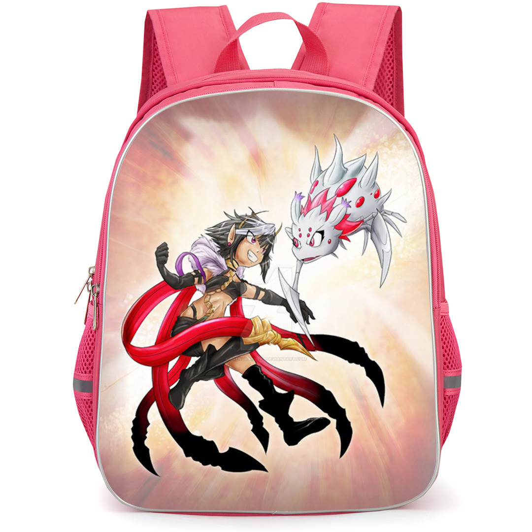 So I Am A Spider So What Backpack StudentPack - So I Am A Spider So What Kumoko And Ariel Anime Art Poster