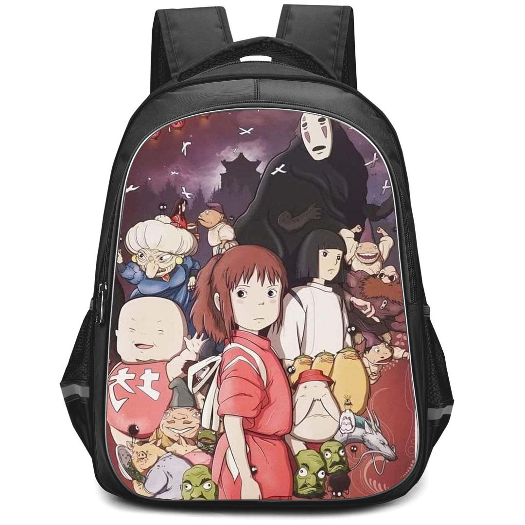 Spirited Away Backpack StudentPack - Spirited Away All Characters Poster